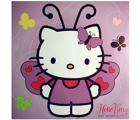 pegatina de hello kitty de leroy merlin