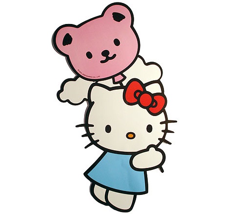 vinilo de hello kitty conoso de leroy merlin